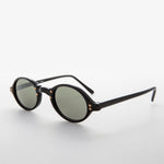 Load image into Gallery viewer, Small Oval Vintage Sunglasses with Gold Studs

