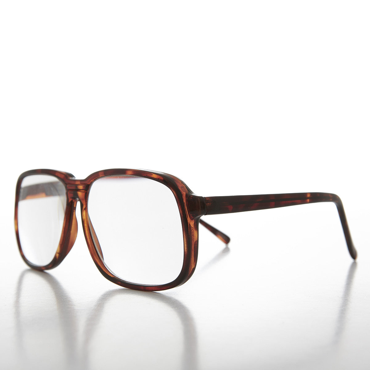 men's big square vintage reading glasses