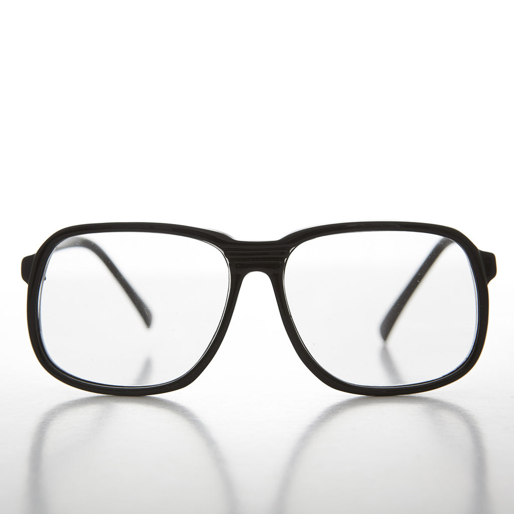 men's big square vintage reading glasses