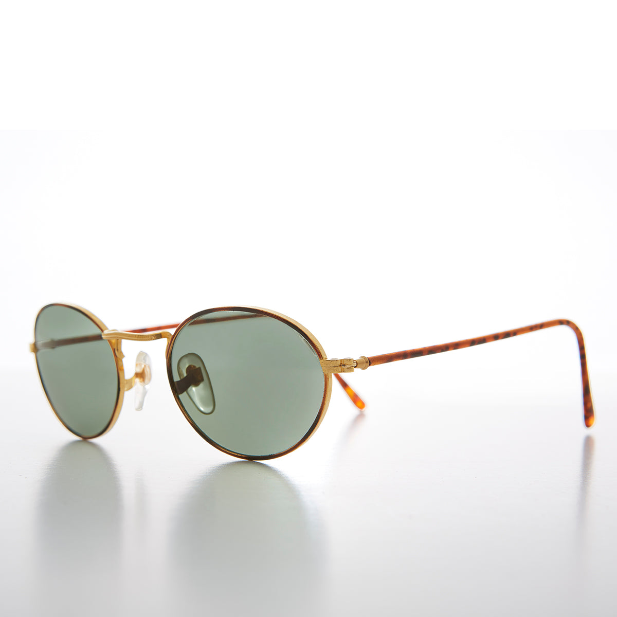 Gold and Tortoise Perfect Oval Sunglass