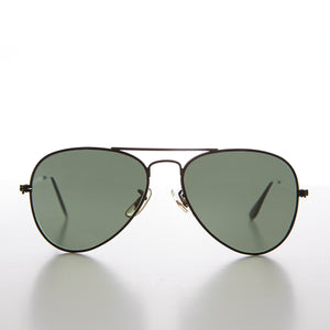 Small Adult Metal Aviator with Glass Lens 