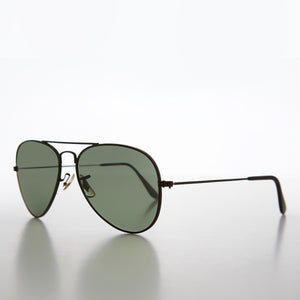 Small Adult Metal Aviator with Glass Lens 