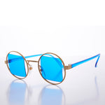 Load image into Gallery viewer, Hippy Colored Square Lens Vintage Sunglass
