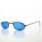 Load image into Gallery viewer, Rectangle Color Tinted Lens Hippy Vintage Sunglass
