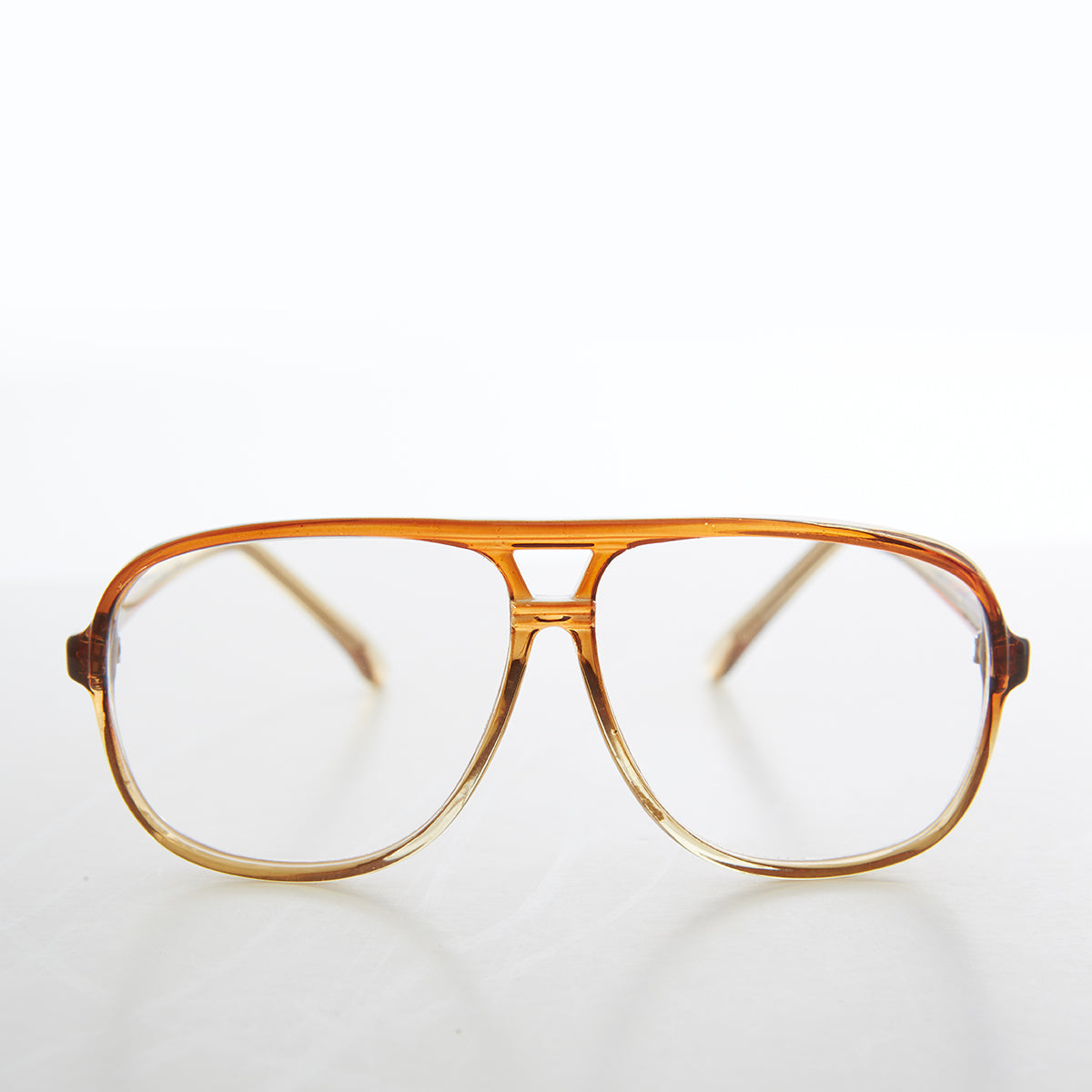 square deadstock retro aviator reading glasses