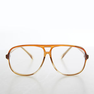 square deadstock retro aviator reading glasses