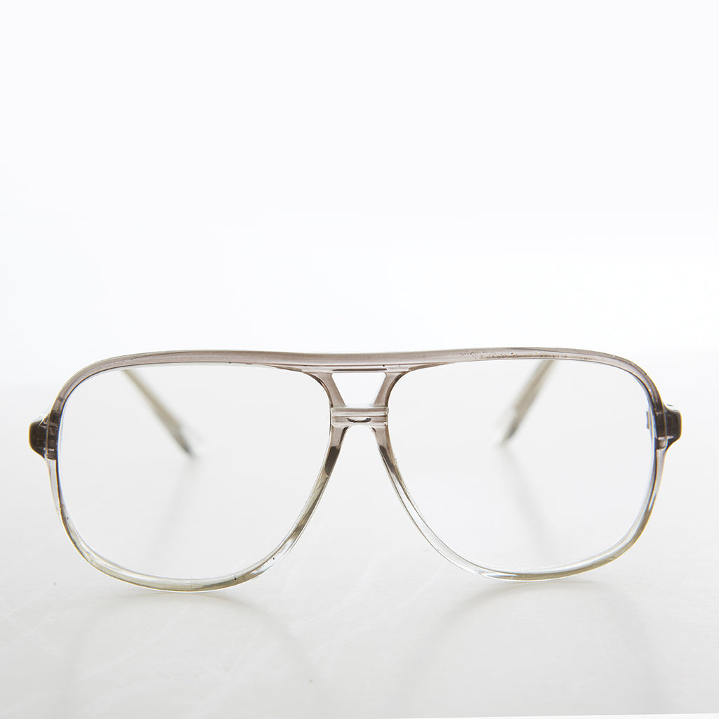 Square Retro Aviator Reading Glasses
