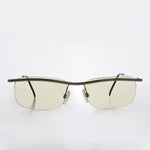 Load image into Gallery viewer, Rimless Colored Lens Rectangular Vintage Sunglass
