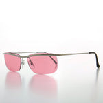 Load image into Gallery viewer, y2k rimless rave vintage sunglasses
