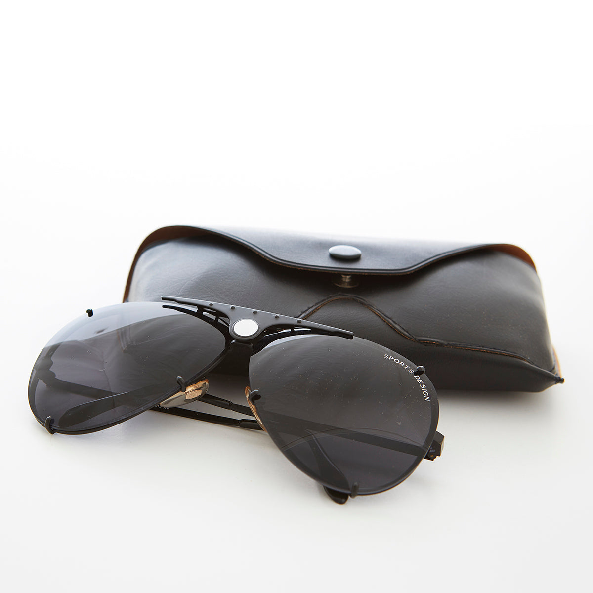Aviator Sunglass with Interchangeable Clear Lens