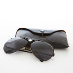 Load image into Gallery viewer, Aviator Sunglass with Interchangeable Clear Lens
