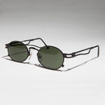 Load image into Gallery viewer, Sporty Oval Steampunk RX Optical Quality Vintage Sunglass
