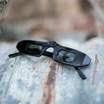 Load image into Gallery viewer, Black Polarized Steampunk Sunglass 
