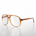 Load image into Gallery viewer, Classic Square Clear Chesnut Aviator Vintage Reading Glasses
