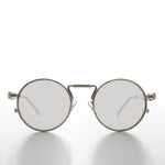 Load image into Gallery viewer, round steampunk sunglasses with mirror lenses
