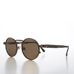 Load image into Gallery viewer, Round Bronze Metal Goth Steampunk Sunglass
