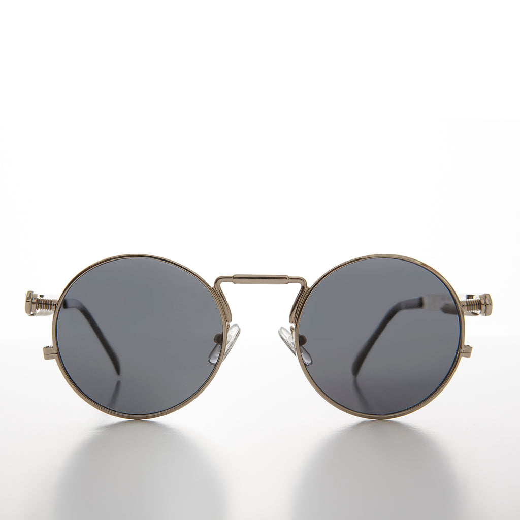 round goth sunglass
