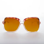 Load image into Gallery viewer, Oversized Square Clear Frame Vintage Sunglass
