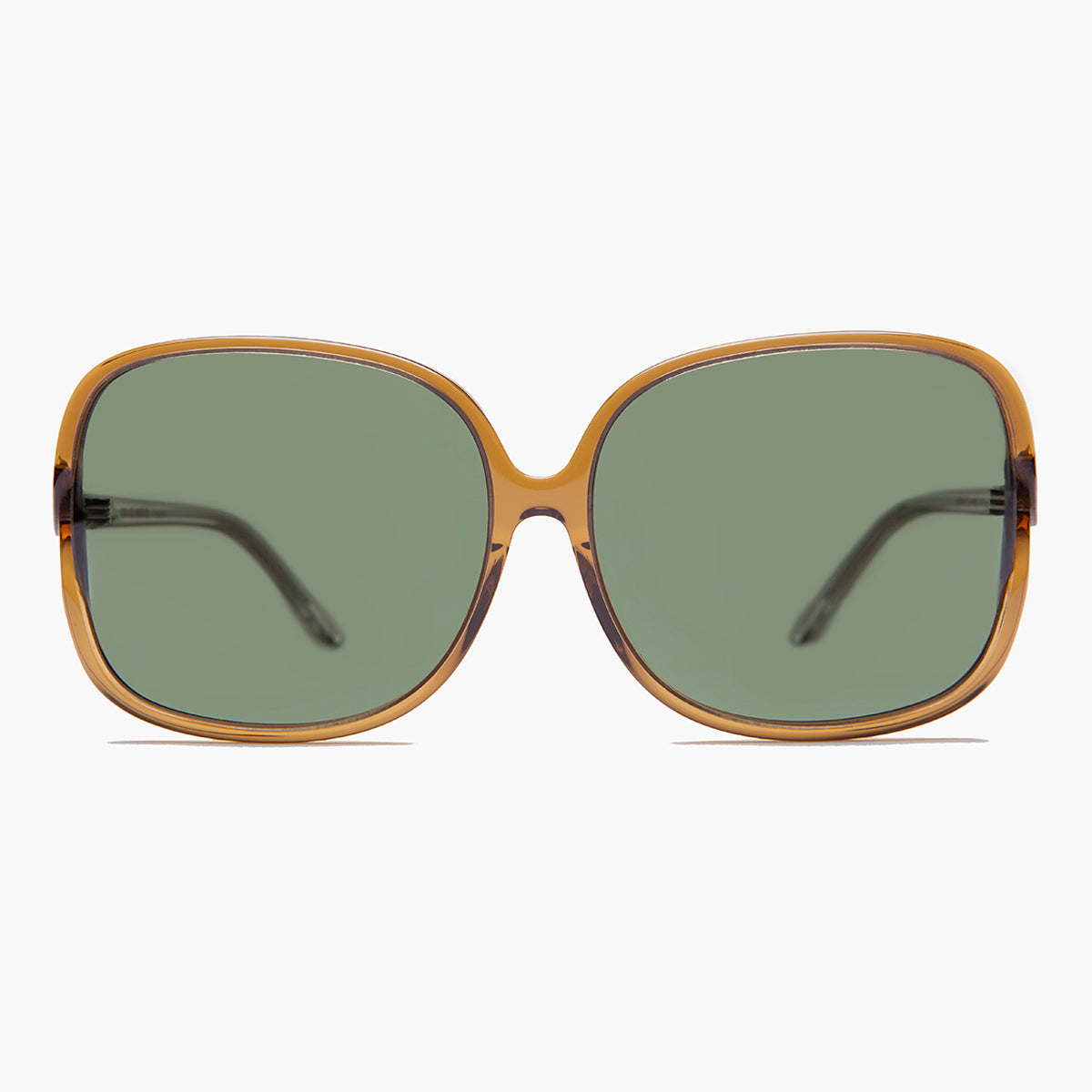 oversized women's retro sunglass with polarized lenses