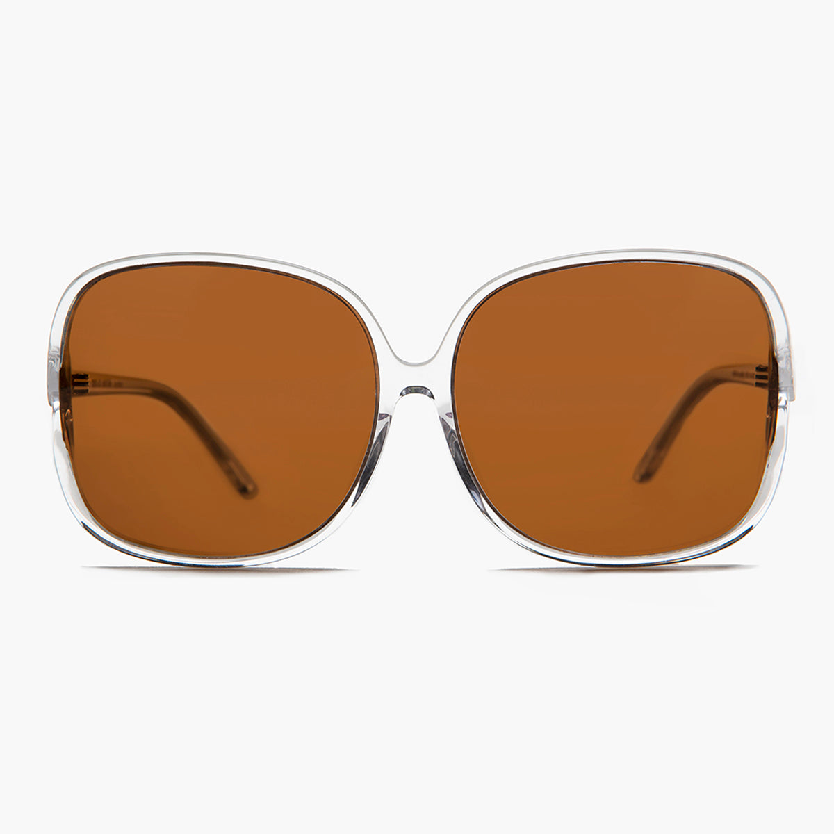 oversized women's retro sunglass with polarized lenses