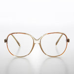 Load image into Gallery viewer, Clear Retro Reading Glasses with Color Accent
