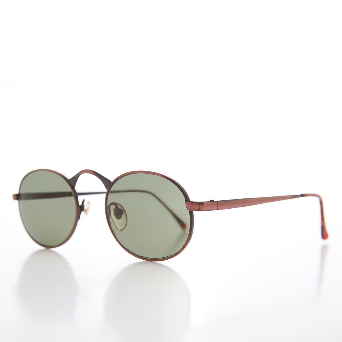 Victorian Oval Industrial Metal Vintage Sunglass