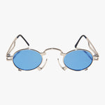 Load image into Gallery viewer, Ultimate Silver Steampunk Sunglass 
