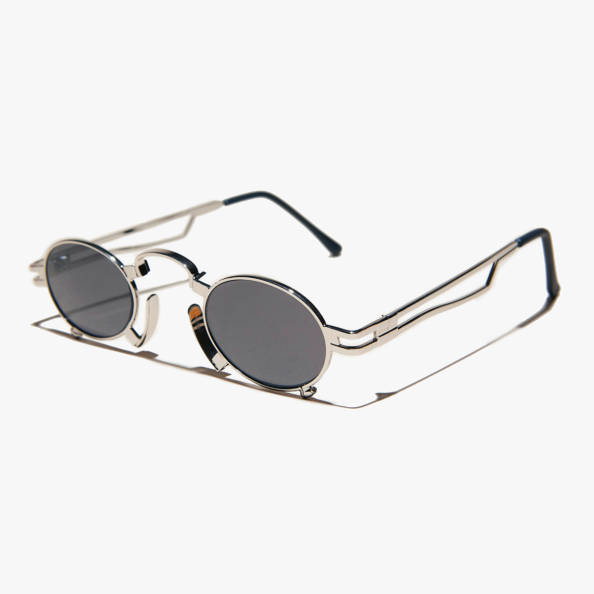 Ultimate Silver Steampunk Sunglass 