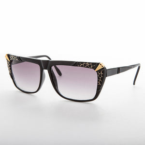 flat top vintage hip hop women's sunglass