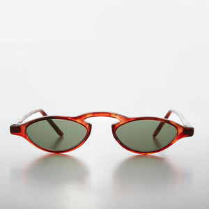 Small Slim Edgy Rare 90s Sleek Vintage Sunglasses
