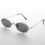 Load image into Gallery viewer, tiny 90s oval metal frame vintage sunglass
