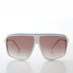 Load image into Gallery viewer, large white aviator sunglasses
