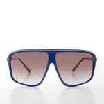 Load image into Gallery viewer, large blue aviator sunglasses
