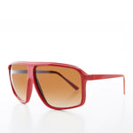 Load image into Gallery viewer, large red aviator sunglasses
