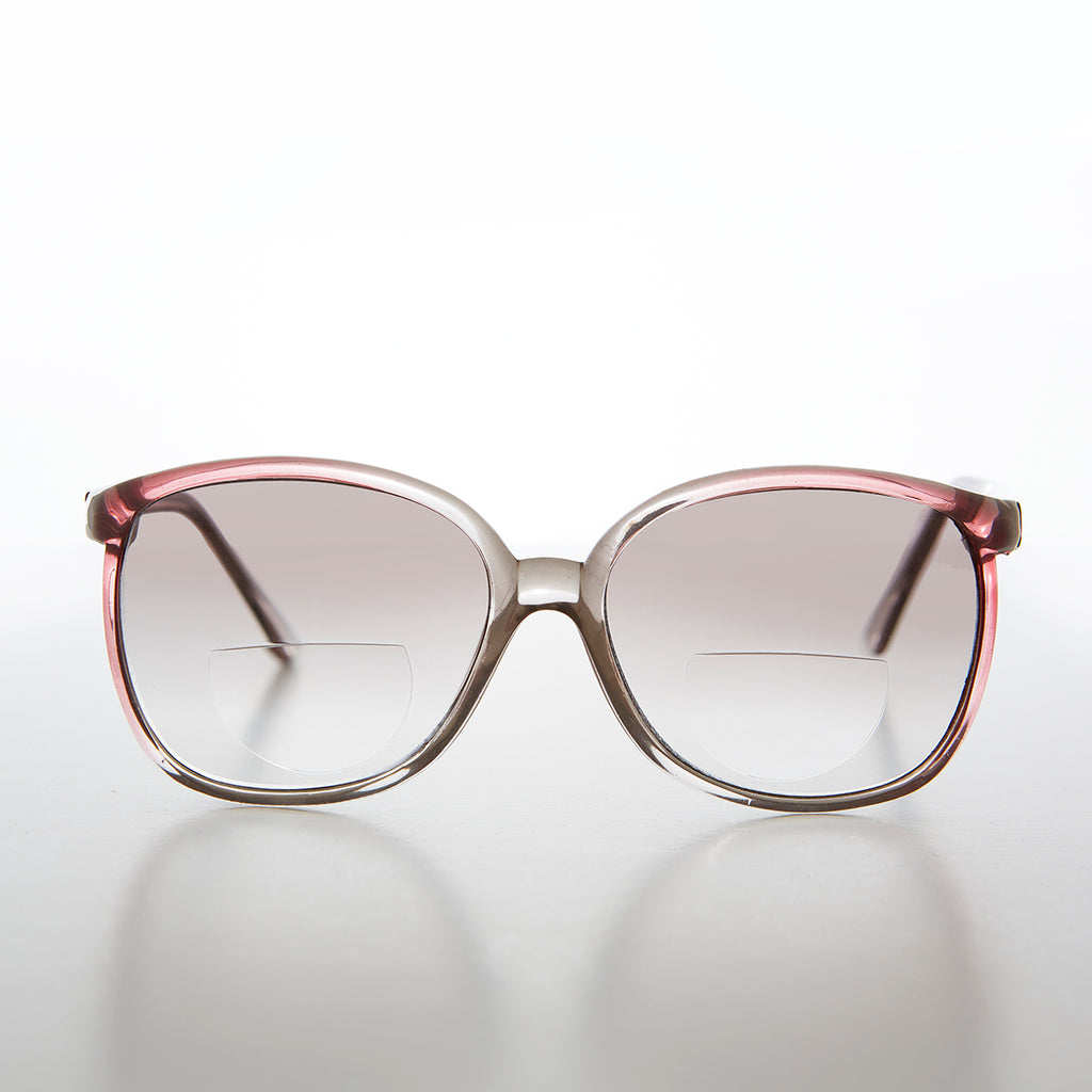 Women's Bifocal Sunreaders Pink Frame and Gradient Lens