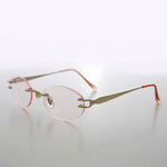 Load image into Gallery viewer, Oval Reading Glasses with Soft Tinted Lens
