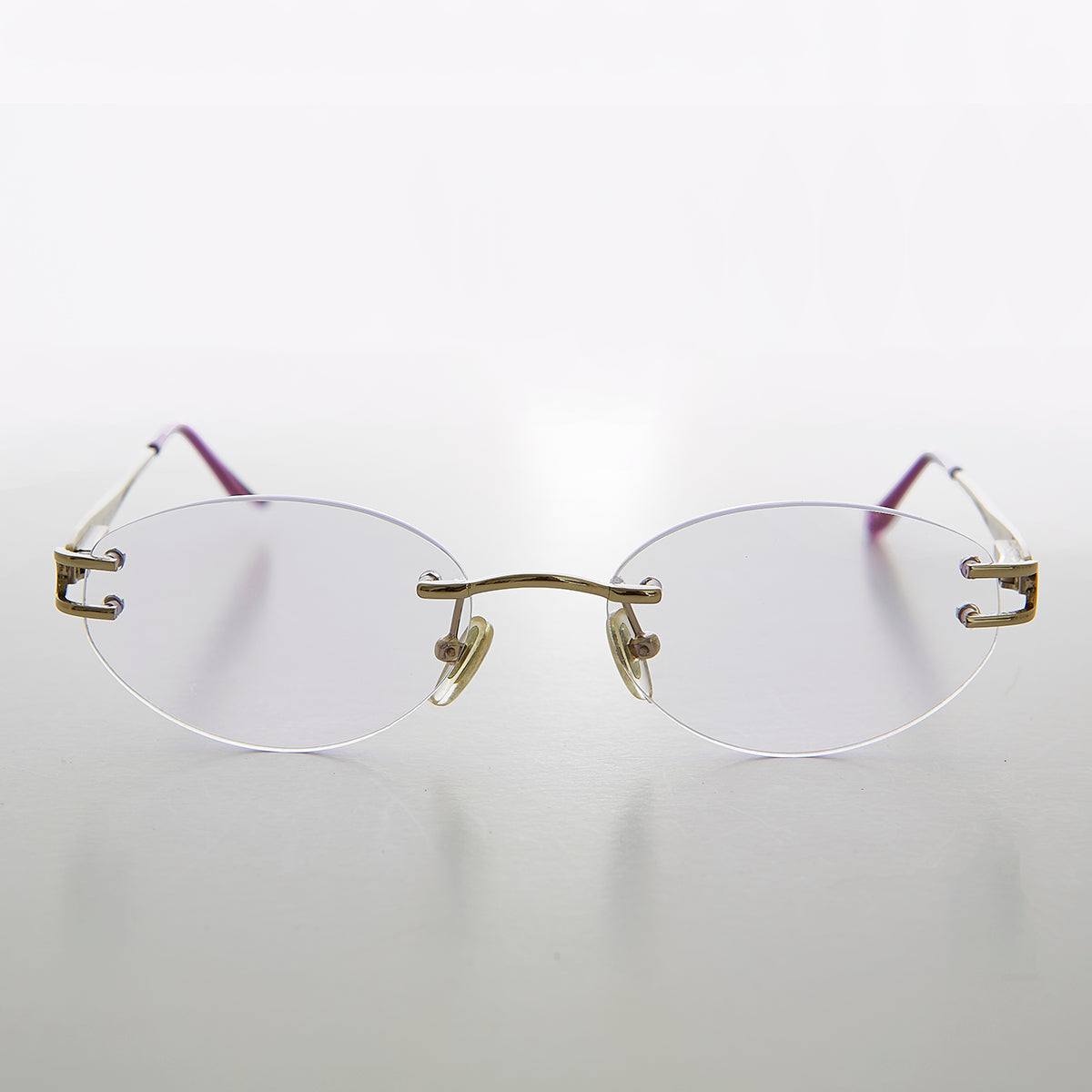 Oval Reading Glasses with Soft Tinted Lens