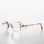 Load image into Gallery viewer, Oval Rimless Colored Lens Lightweight Reading Glasses - Leona
