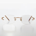 Load image into Gallery viewer, Oval Rimless Colored Lens Lightweight Reading Glasses - Leona
