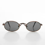 Load image into Gallery viewer, oval punk metal vintage sunglasses
