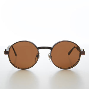 round metal vintage sunglasses