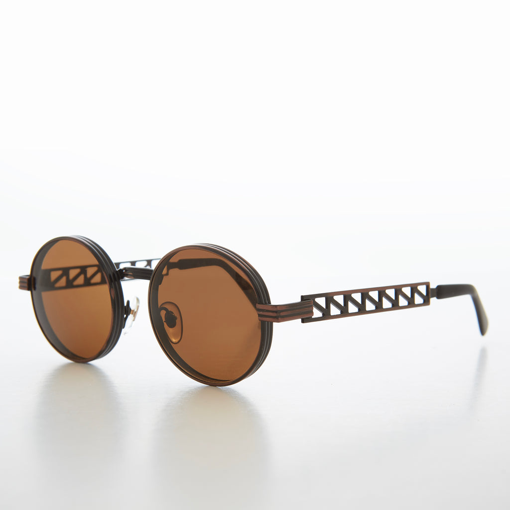 round metal vintage sunglasses