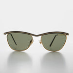 Load image into Gallery viewer, Rare Vintage Gold 1980s Stainless Steel Sunglasses 
