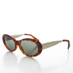 Load image into Gallery viewer, Oval Mod Punk Cateye 90s Vintage Sunglass 
