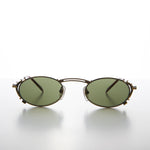 Load image into Gallery viewer, Tiny Oval Intricate Spectacles Vintage Sunglass - Lowell
