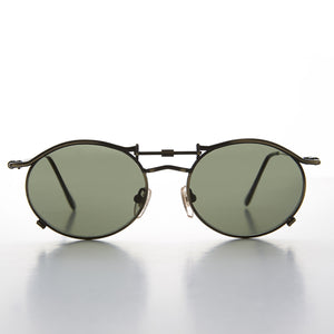 90s goth steampunk sunglasses