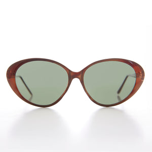 Large Oval Cat Eye Sunglass