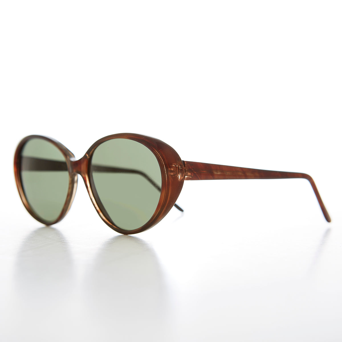 Large Oval Cat Eye Sunglass