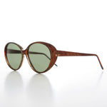 Load image into Gallery viewer, Large Oval Cat Eye Sunglass
