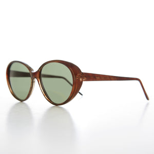 Large Oval Cat Eye Sunglass